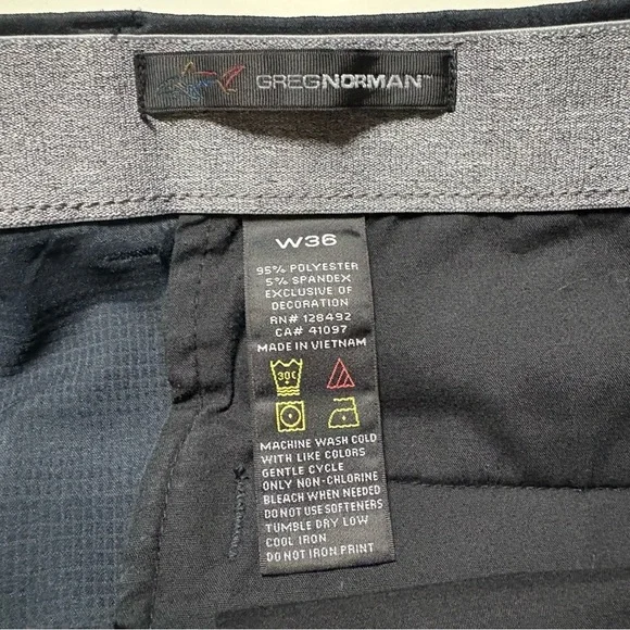 Navy Blue Cargo Shorts - Picture 3 of 4